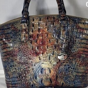 BRAHMIN CEDAR MEDIUM DUXBURY SHOULDER BAG/PURSE W/ STRAP Rare! SOLD 2/5